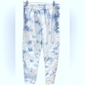 Gap Pull on Paperbag Tie Dye Pants Size 12